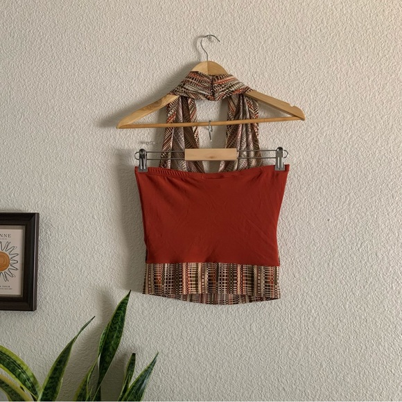 Vintage Agaci-Too Halter Top - Picture 4 of 5